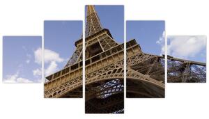 Eiffelova veža - obrazy do bytu (Obraz 125x70cm)