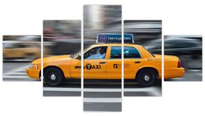 Taxi - obraz (Obraz 125x70cm)