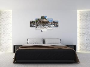 Plážový rezort - obrazy (Obraz 125x70cm)