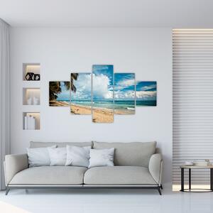 Pláž - obraz (Obraz 125x70cm)