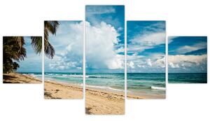 Pláž - obraz (Obraz 125x70cm)