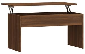 Konferenčný stolík hnedý dub 102x50,5x52,5 cm spracované drevo