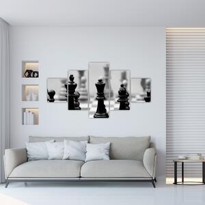 Šachovnica - obraz (Obraz 125x70cm)
