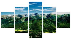 Obraz - panoráma hôr (Obraz 125x70cm)
