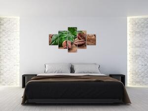 Kávové zrná - obraz na stenu (Obraz 125x70cm)
