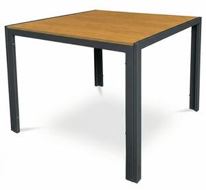 Záhradný stôl Autronic kov Hnědá AZT-S1209 OAK