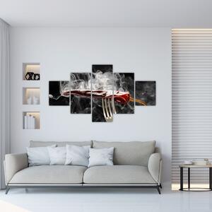 Chilli - moderný obraz (Obraz 125x70cm)