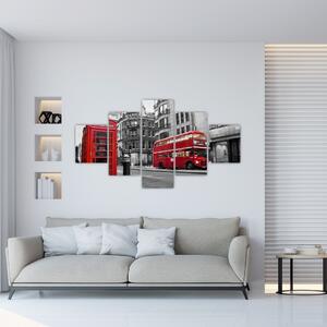 Londýnska ulice - obraz (Obraz 125x70cm)