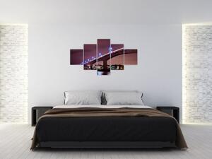 Nočná most - obraz (Obraz 125x70cm)