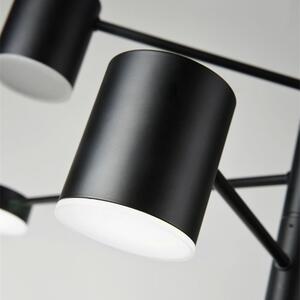 Toolight, LED stropné svietidlo 6x5W APP597-6C, čierna, OSW-08565