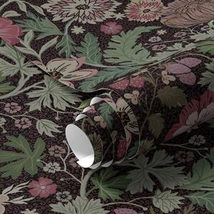 Tapety Botanika vintage — Uhoľ, Tapety rustikálne, a00145v4 : Uwalls.sk