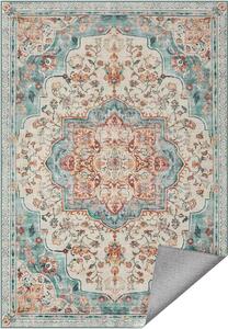 SONGMICS Kusový koberec FALCON 120x170 cm modrý