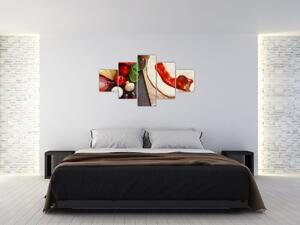 Pizza - obraz (Obraz 125x70cm)