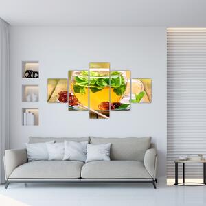 Bylinný čaj - obraz (Obraz 125x70cm)