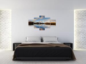 Jazero - obraz (Obraz 125x70cm)