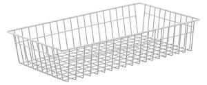 Drôtený kôš KS29 pre policu s hĺbkou 400 mm, 350(v)x600(š)x120(h) mm