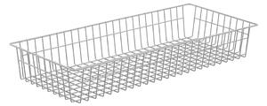 Drôtený kôš KS30 pre policu s hĺbkou 400 mm, 350(v)x800(š)x120(h) mm
