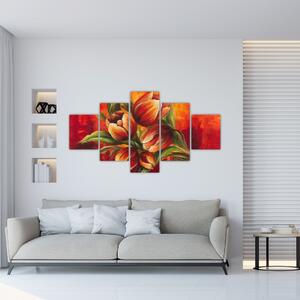 Obraz tulipánov na stenu (Obraz 125x70cm)