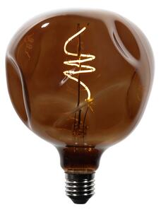 E27 Stmievateľné LED žiarovky T125 hnedé 4W 120 lm 1800K