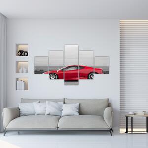 Červené Ferrari - obraz (Obraz 125x70cm)