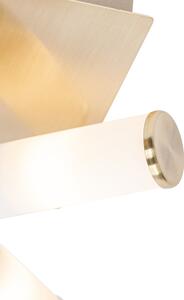 Moderné kúpeľňové stropné svietidlo mosadzné 4-svietidlo IP44 - Vaňa