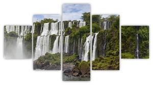Panorama vodopádov - obrazy (Obraz 125x70cm)