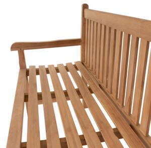 Záhradná lavica DIVERO 3-miestna, masív 150 cm