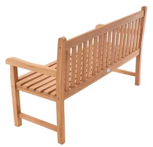 Záhradná lavica DIVERO 3-miestna, masív 150 cm