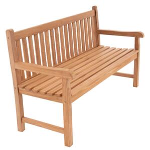Záhradná lavica DIVERO 3-miestna, masív 150 cm