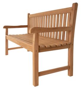 Záhradná lavica DIVERO 3-miestna, masív 150 cm