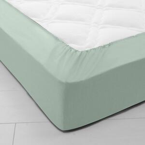 Bavlnená jednofarebná napínacia plachta zn. Colombine® s hĺbkou rohov 32 cm