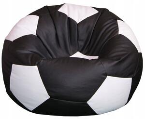 JAKS Mini sedací vak futbalová lopta čierno biely