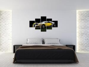 Športové auto, obraz na stenu (Obraz 125x70cm)