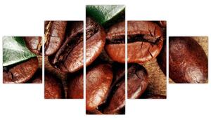 Kávové zrná, obrazy (Obraz 125x70cm)