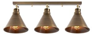 Stropné svietidlo v bronzovej farbe s kovovým tienidlom ø 20 cm Tramino – Opviq lights