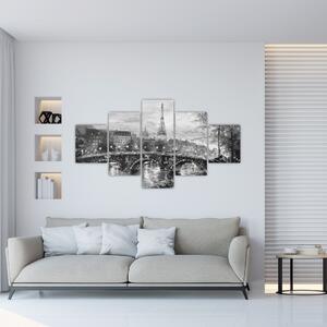 Obraz Paríža na stenu (Obraz 125x70cm)