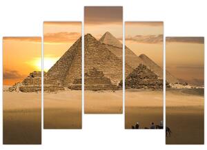 Obraz pyramíd (Obraz 125x90cm)