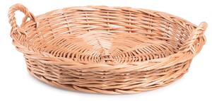 Podnos prútený Bakke IV. priemer 38 x v. 6(cm)
