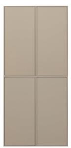 Krémová modulárna skriňa z borovicového dreva 100x220 cm Daily – vtwonen