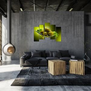 Obrazy do kuchyne - olivy (Obraz 125x90cm)