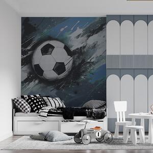 Tapety Futbal v azúrových ťahoch, Fototapety Izba pre tínedžerov, Fototapety futbal, w04467v1 : Uwalls.sk