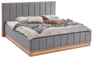 ČALÚNENÁ POSTEĽ, 180/200 cm, sivá Chameo - Online Only spálne, Online Only