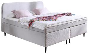 BOXSPRINGOVÁ POSTEĽ, 140/200 cm svetlosivá Boxxx - Online Only spálne, Online Only