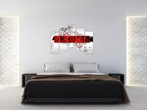 Abstraktný obraz do bytu (Obraz 125x90cm)