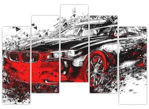 Obraz automobilu - moderný obraz (Obraz 125x90cm)
