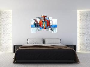 Obrazy na stenu - abstrakcie (Obraz 125x90cm)