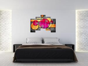 Obraz na stenu - abstrakcie (Obraz 125x90cm)