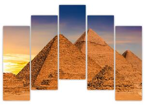 Obraz pyramíd (Obraz 125x90cm)