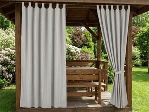 Záhradný záves GARDIO ELEGANT vodeodolný 150x220, sivá