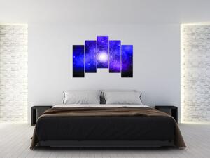 Obraz - vesmírna mandala (Obraz 125x90cm)